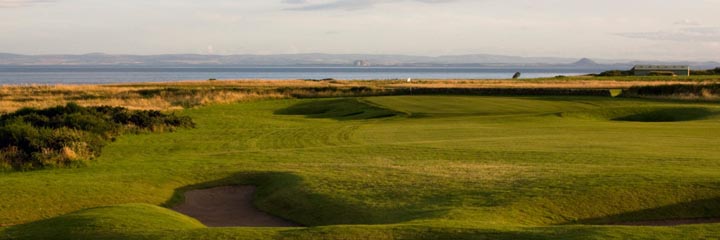A view of the Craighead Links at Crail Golfing Society