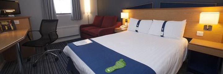 A family bedroom at the Holiday Inn Express Perth