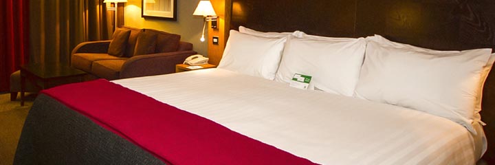 An Executive suite at the Holiday Inn Aberdeen West