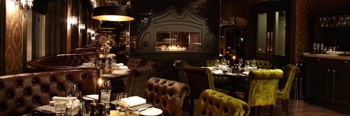 The Brasserie bistro at the Malmaison Dundee Hotel