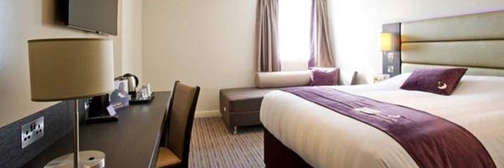 A family bedroom at the Premier Inn Perth City Centre hotel