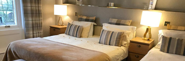 A family bedroom at Sandhill House bed and breakfast accommodation in Troon