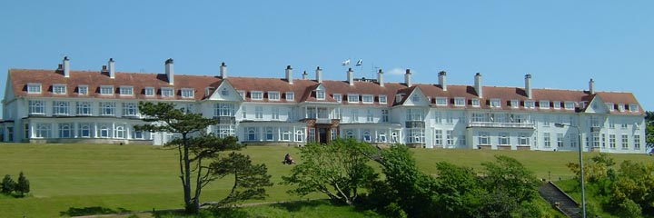 The exterior of the 5* Trump Turnberry Hotel