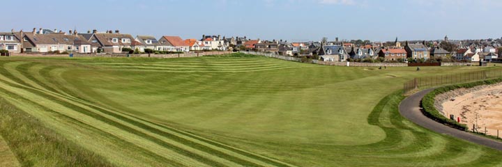 A view of Anstruther golf course