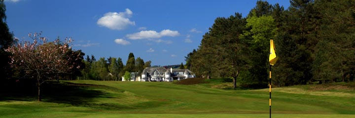 A view of the Rosemount course at Blairgowrie Golf Club
