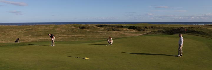 View of Brora golf course
