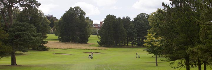 A view of Bruntsfield Links golf course