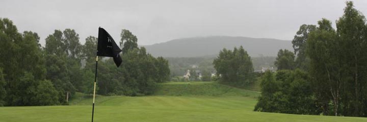 A view of Carrbridge Golf Club