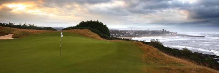 A view of the Castle course, St Andrews