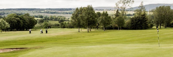 The 15th hole on the Keir course at Cawder Golf Club