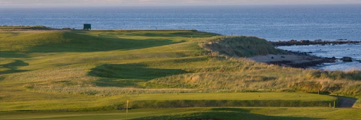 A view of Crail Balcomie Links