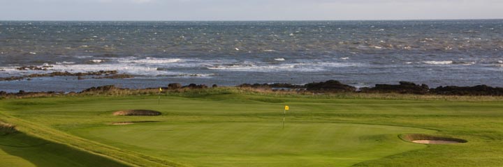 The 7th hole of Crail Balcomie Links