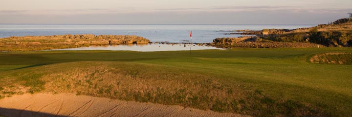 The 15th hole of Crail Balcomie Links