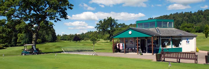 The Professional's shop at Crieff Golf Club
