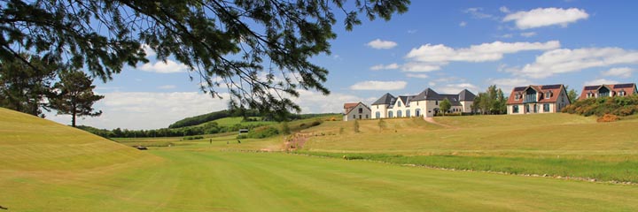 A view of Drumoig golf course, a challenging inland course just north of St Andrews
