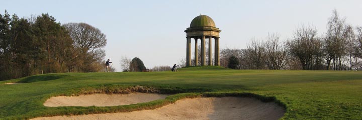 The 13th hole at Duddingston Golf Club