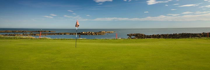 A view of Dunbar Golf Club
