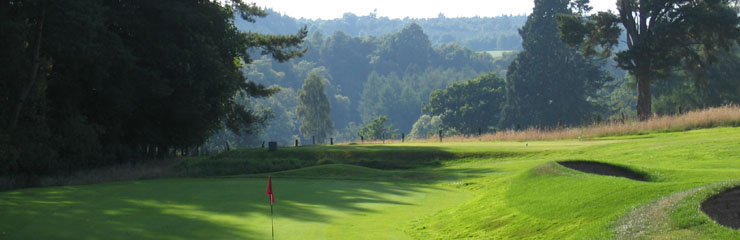 The 11th hole at Dunblane New Golf Club