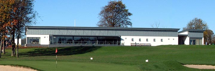 The clubhouse at East Kilbride golf course