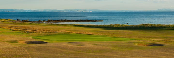 A view of Elie golf course