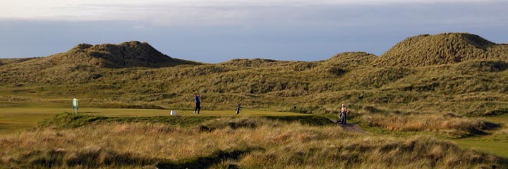 The 10th hole of the Corbiehill course at Fraserburgh Golf Club