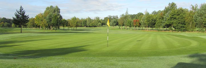A view of Haggs Castle golf course