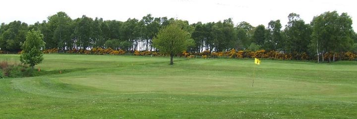 The 3rd green of the Keith golf course