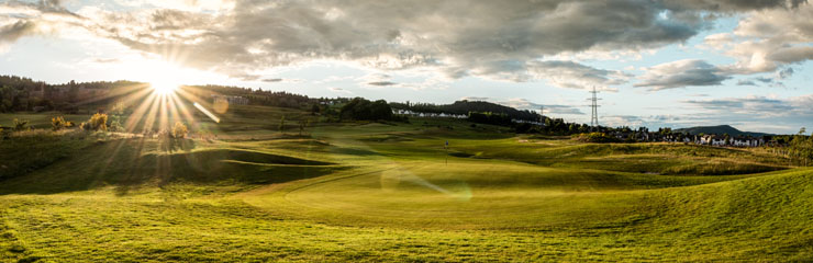 The 15th hole at Kings Golf Club golf course, Inverness