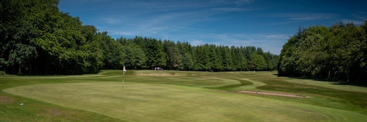 The 12th hole of the Bruce golf course at Kinross