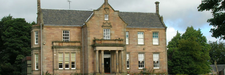 The clubhouse at Liberton Golf Club