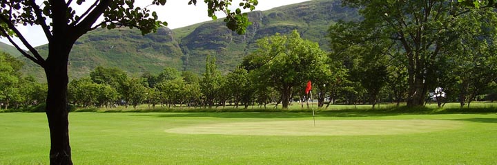Lochranza Golf Club, 1st tee