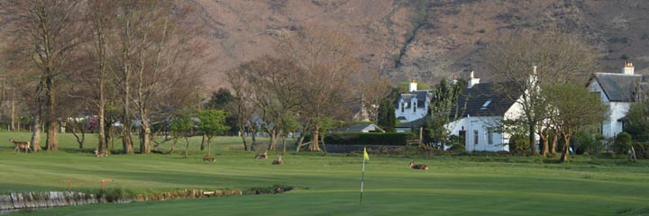 A view of Lochranza golf course