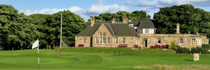 The clubhouse at Longniddry Golf Club