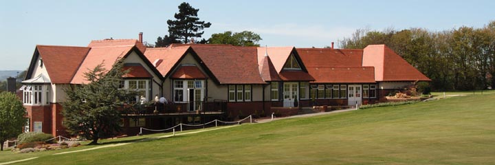 The clubhouse at Mortonhall Golf Club, Edinburgh