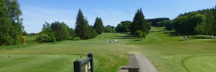 A view of Muckhart Golf Club