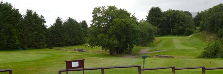 A view of Muckhart Golf Club
