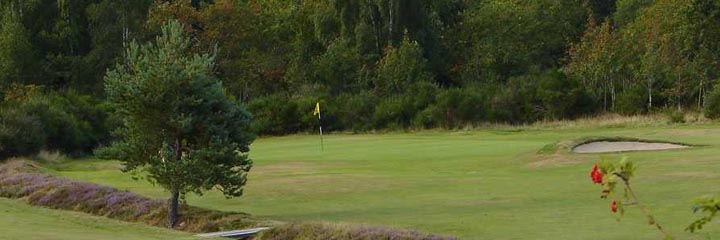 The 12th hole at Muir of Ord Golf Club