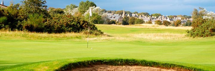 A view of Nairn Dunbar golf course
