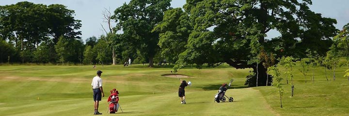 Oatridge golf course in West Lothian, home to the Binny Golf Club