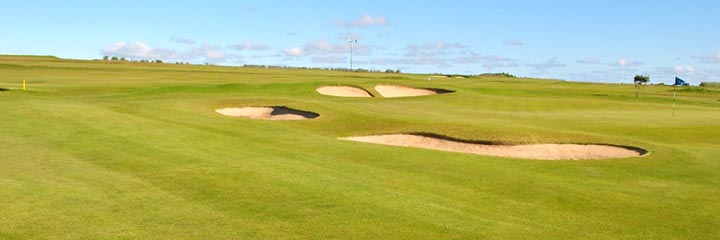 The 4th hole of Orkney Golf Club
