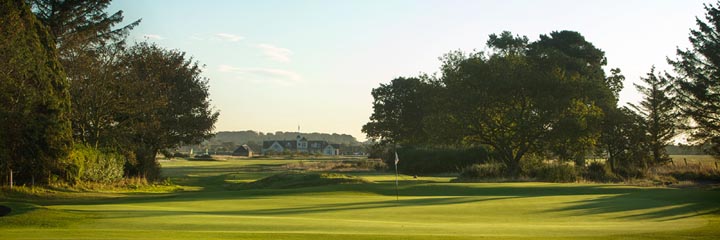 The 16th hole at Panmure Golf Club