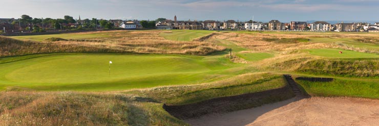 Prestwick Golf Club on the west coast of Scotland