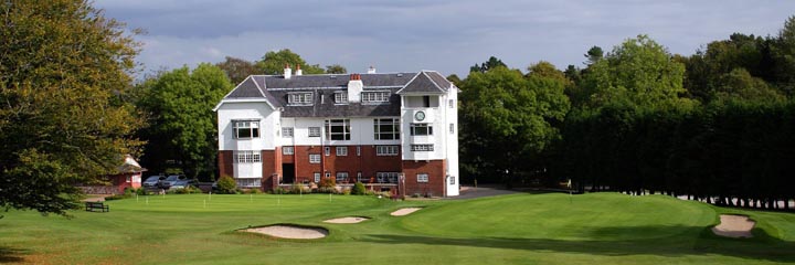 The B Listed clubhouse at Ranfurly Castle Golf Club in Bridge of Weir