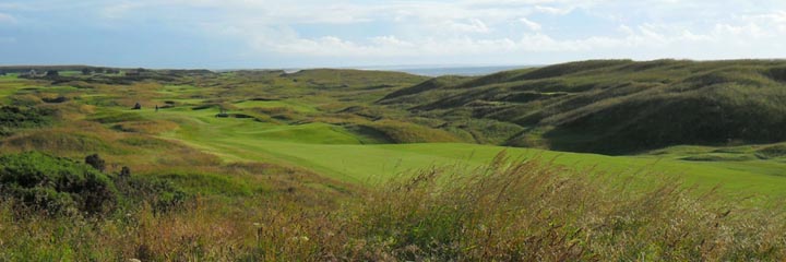 The 4th hole at the Balgownie Links, Royal Aberdeen Golf Club