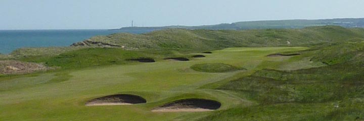 The 12th hole at the Balgownie Links, Royal Aberdeen Golf Club