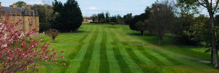 The parkland Royal Musselburgh golf course