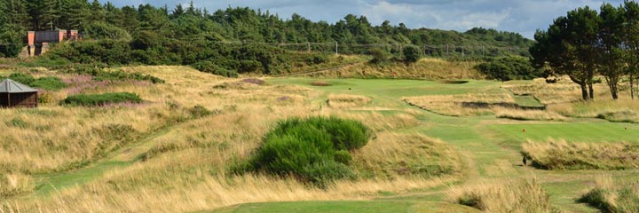 The 4th hole of the Portland course at Royal Troon Golf Club