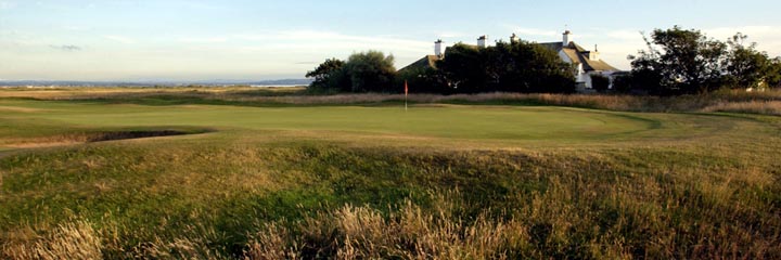 The 16th hole of the Old course at Royal Troon Golf Club