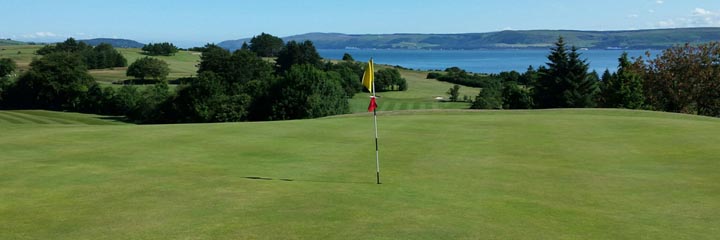The 11th hole at Stranraer Golf Club