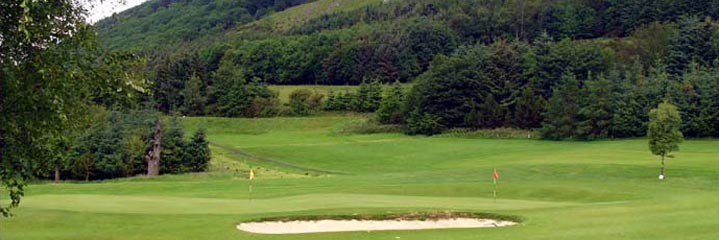 A view of Tillicoultry golf course